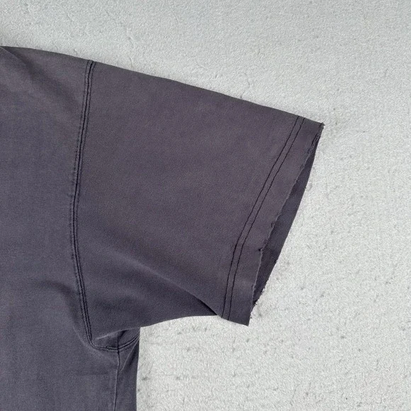 Vtg Y2K Abercrombie‎ Fitch Graphic T Shirt Men's Large Blue Faded Distressed - Picture 3 of 16